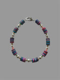 Multicolor Disks necklace