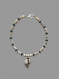 Onyx Conch Seashell Necklace
