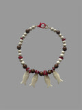 Dancing Fishes on Beads Necklace