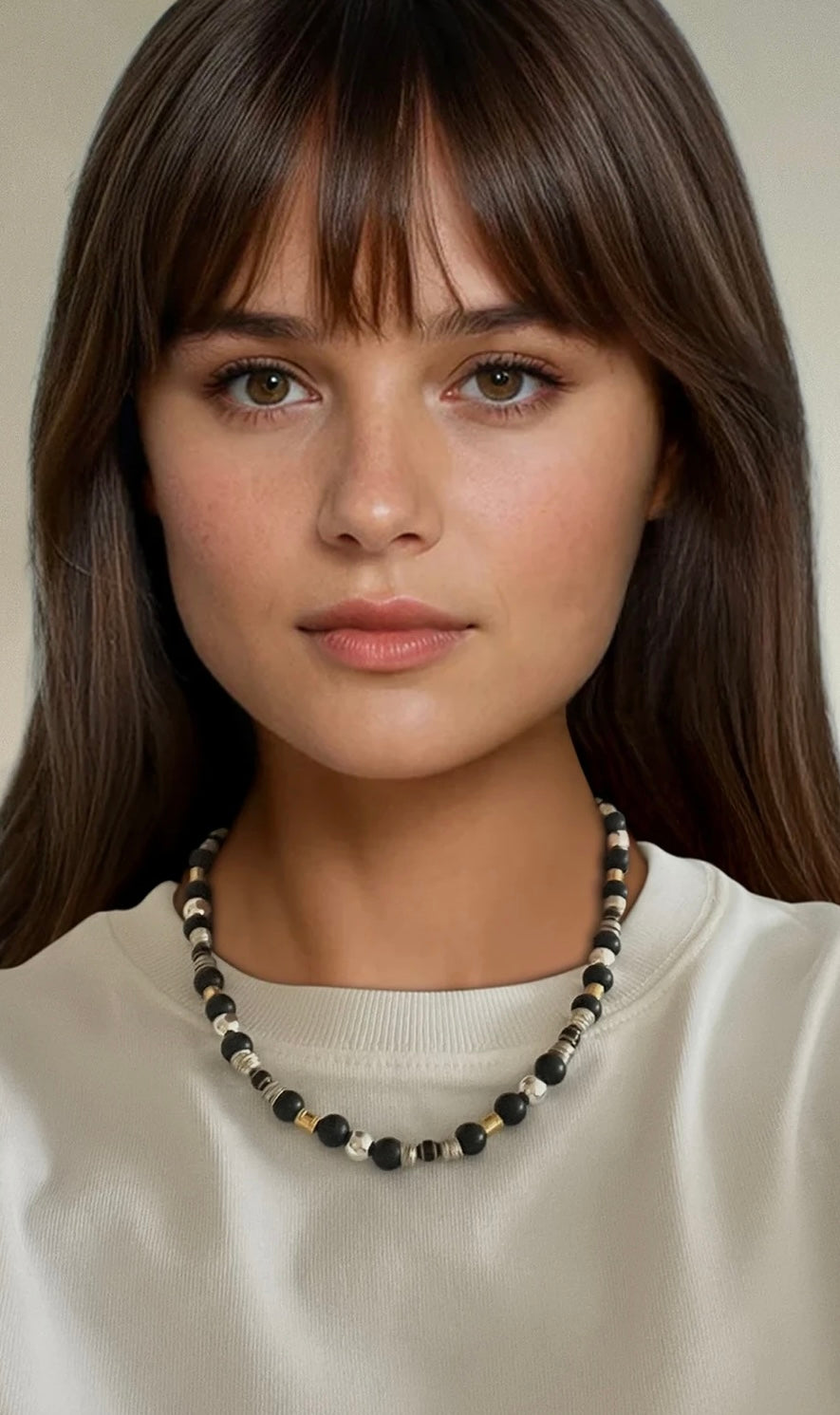 Midnight Bead Necklace