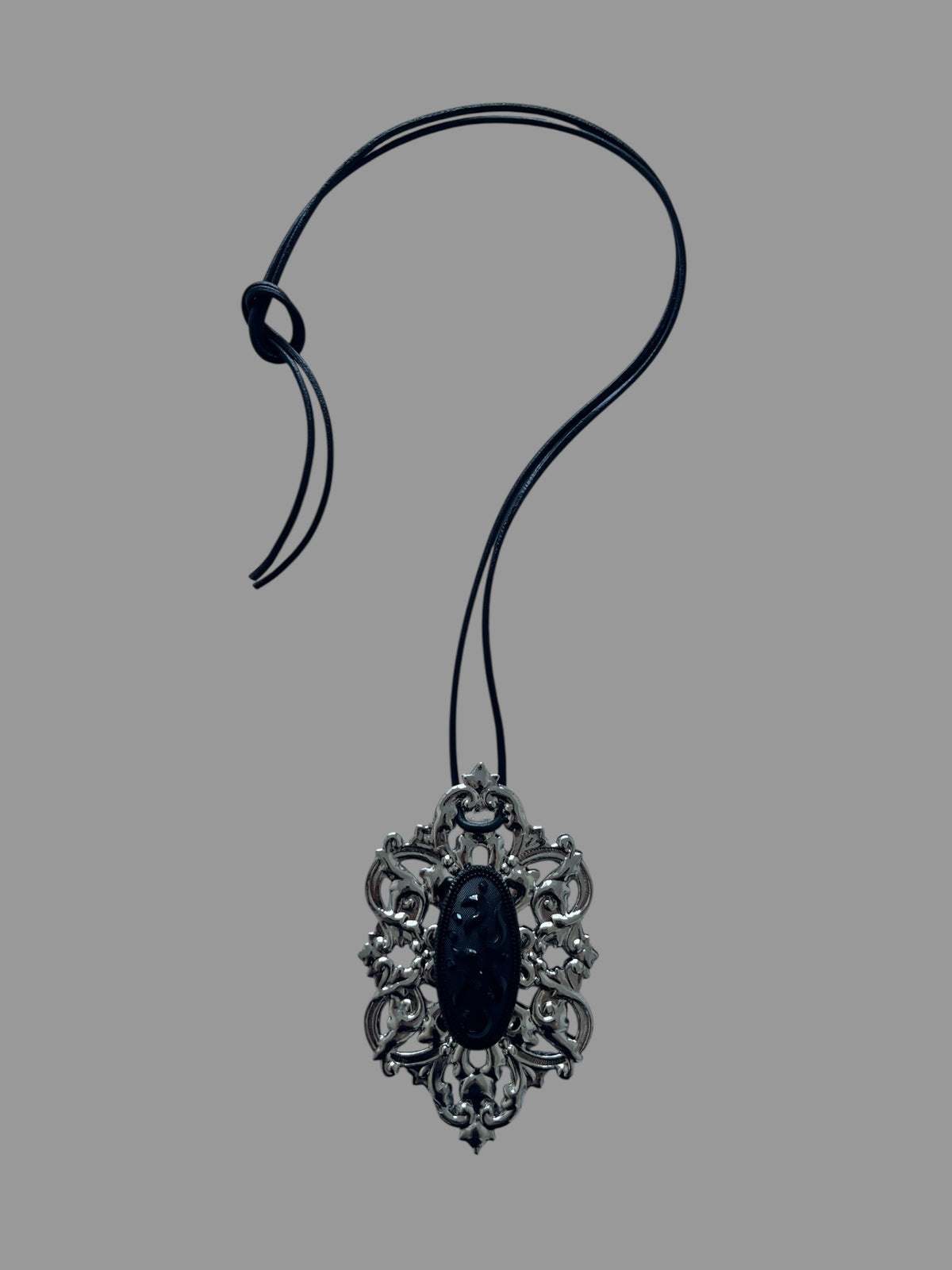 Victorian Ornate Long Necklace
