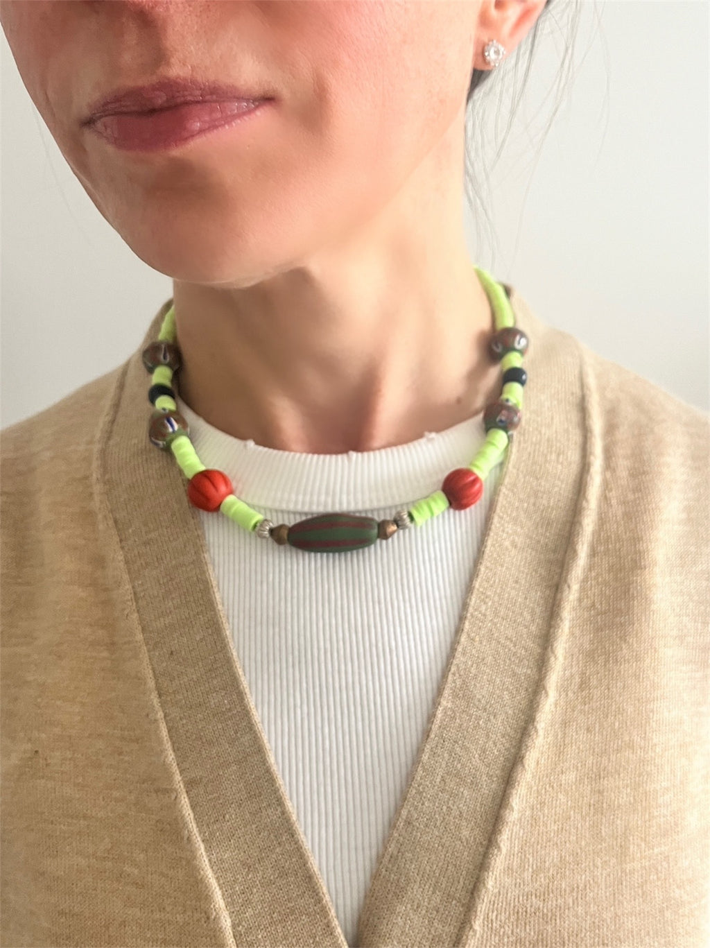Venetian Stripe Necklace