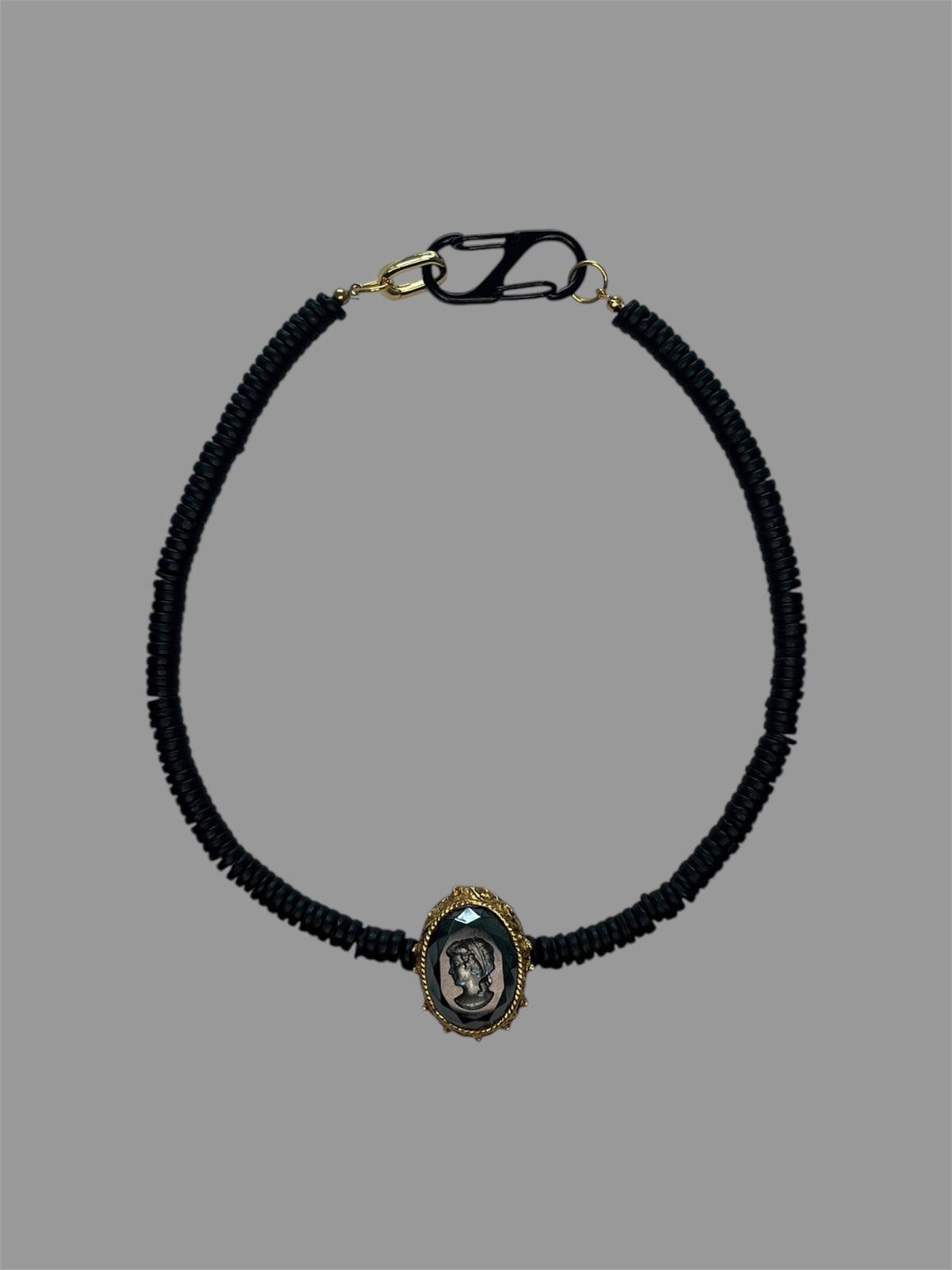 Intaglio Cameo Necklace