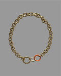 Pave Link Necklace