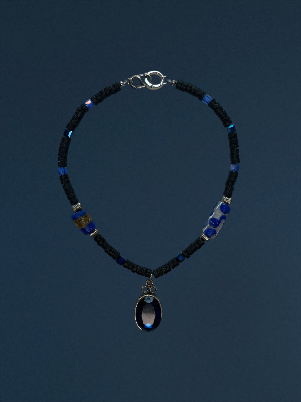 1940's Deep Sea Stone Necklace