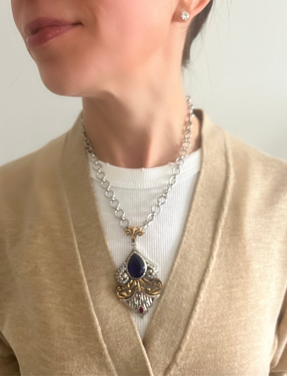 Precious Stones Necklace