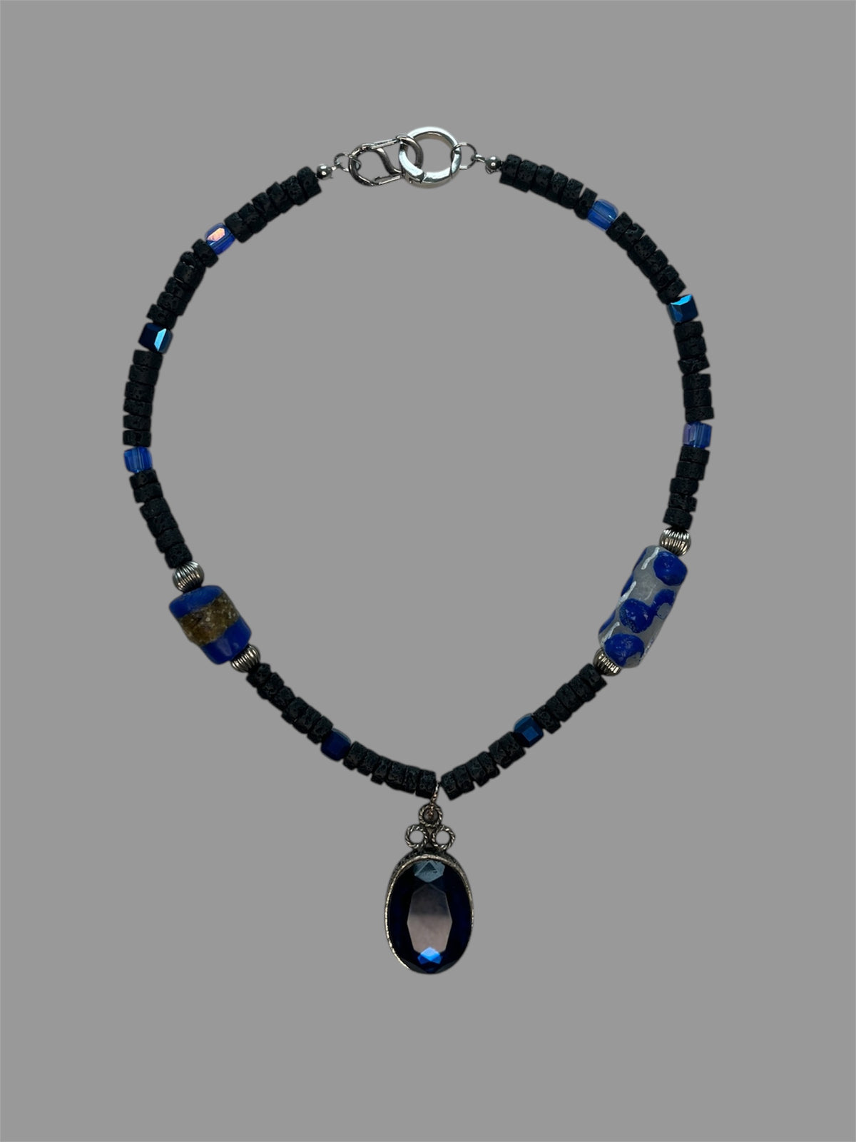 1940's Deep Sea Stone Necklace