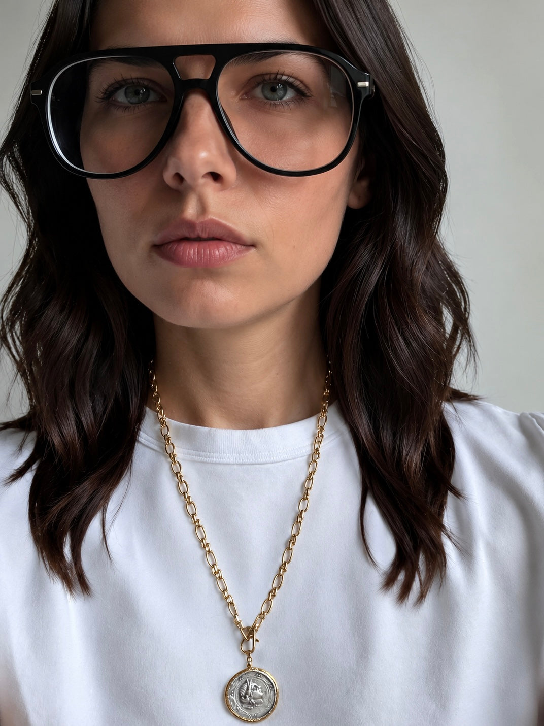 Artemis Coin Long Necklace